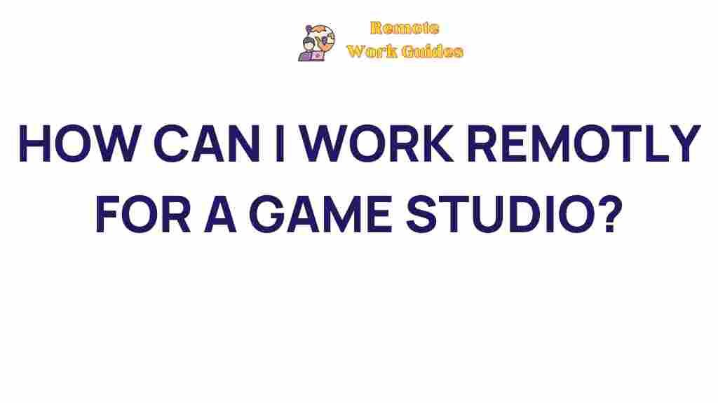 working-remotely-game-studio