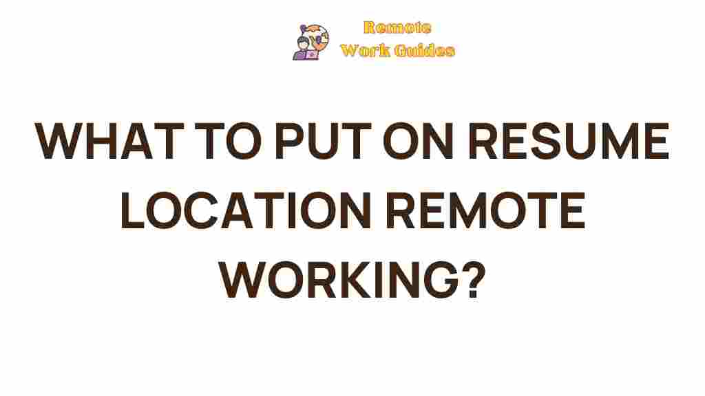 remote-work-resume-tips
